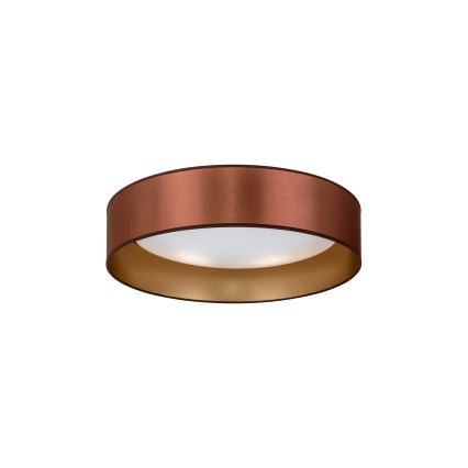 Duolla - LED-Deckenleuchte ROLLER LED/24W/230V d 45 cm kupfern/golden