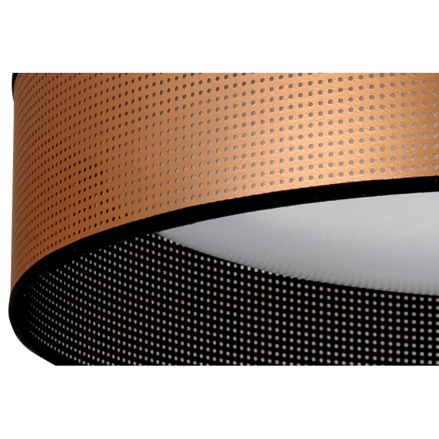 Duolla - LED-Deckenleuchte ROLLER LED/24W/230V d 45 cm kupfern/schwarz