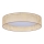 Duolla - LED-Deckenleuchte ROLLER LED/24W/230V d 45 cm Rattan