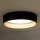 Duolla - LED-Deckenleuchte ROLLER LED/24W/230V d 45 cm schwarz/golden