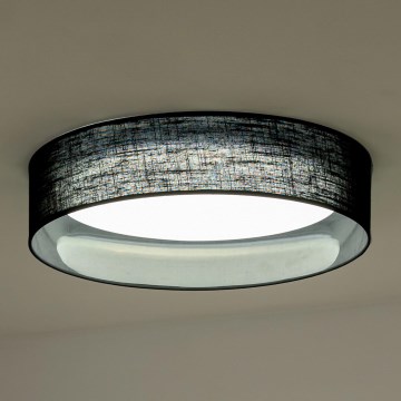 Duolla - LED-Deckenleuchte ROLLER LED/24W/230V d 45 cm schwarz