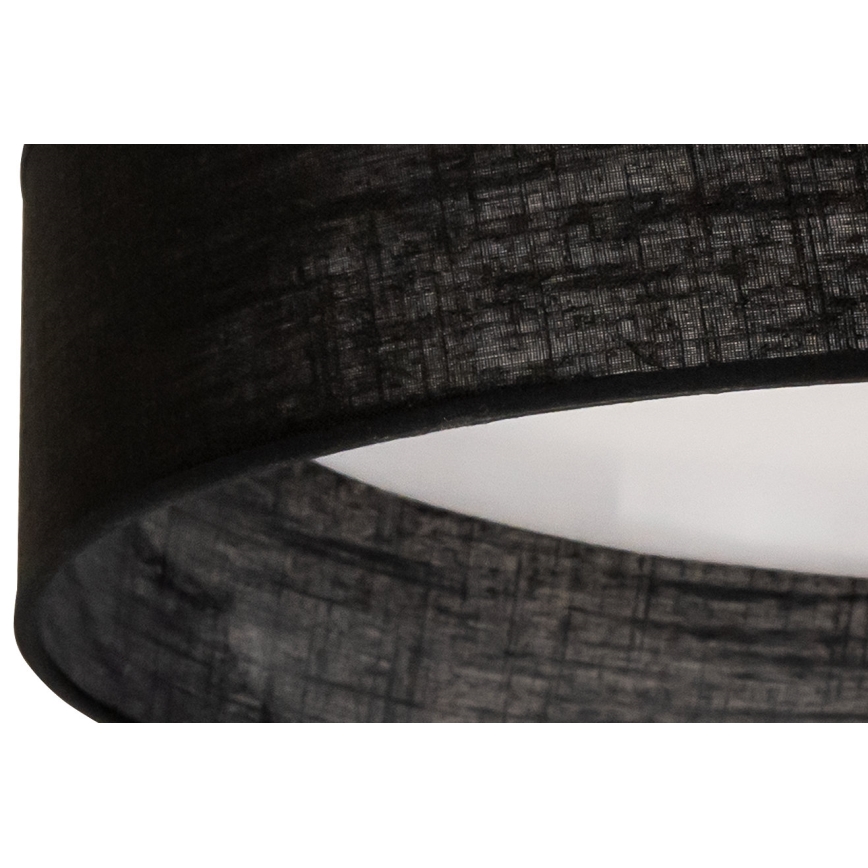 Duolla - LED-Deckenleuchte ROLLER LED/24W/230V d 45 cm schwarz