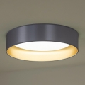 Duolla - LED-Deckenleuchte ROLLER LED/24W/230V d 45 cm silbern/golden