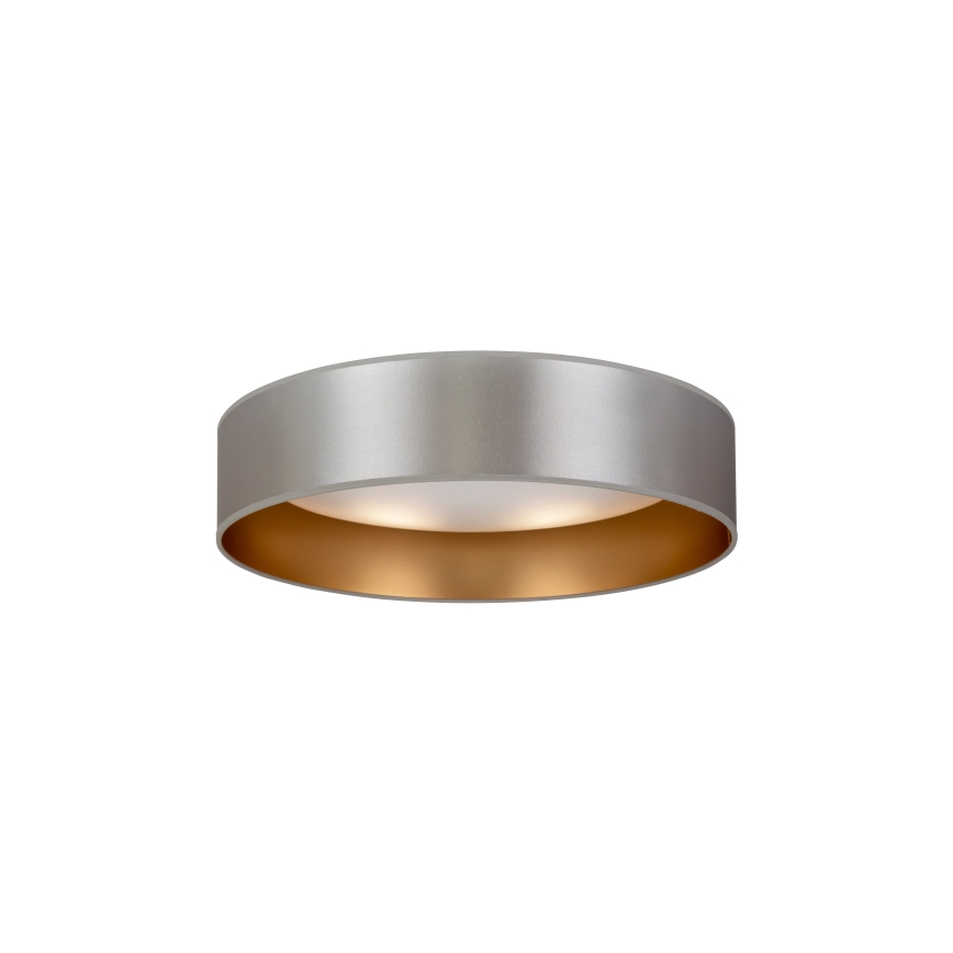 Duolla - LED-Deckenleuchte ROLLER LED/24W/230V d 45 cm silbern/golden