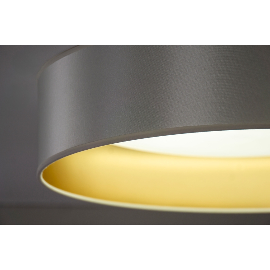 Duolla - LED-Deckenleuchte ROLLER LED/24W/230V d 45 cm silbern/golden