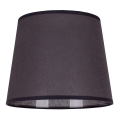 Duolla - Paralume per lampada da tavolo CLASSIC M E27 diametro 24 cm antracite