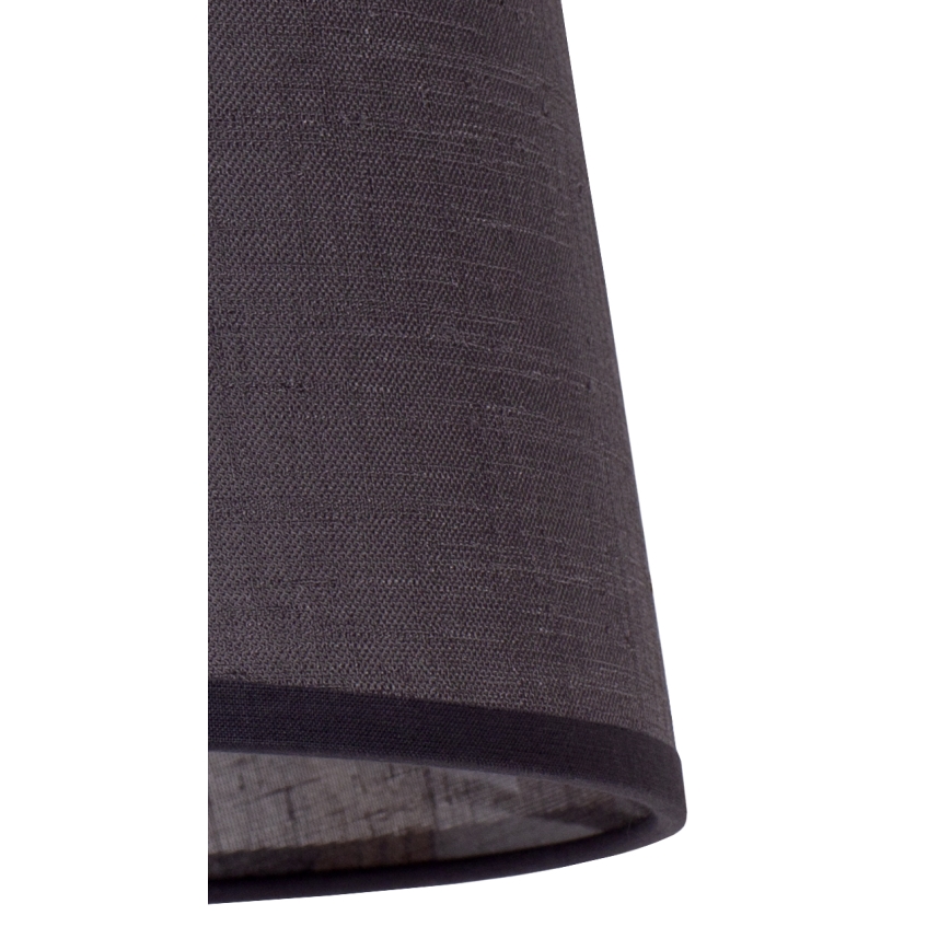 Duolla - Paralume per lampada da tavolo CLASSIC M E27 diametro 24 cm antracite