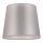 Duolla - Paralume per lampada da tavolo CLASSIC M E27 diametro 24 cm argento