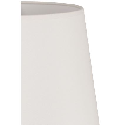 Duolla - Paralume per lampada da tavolo CLASSIC M E27 diametro 24 cm color crema