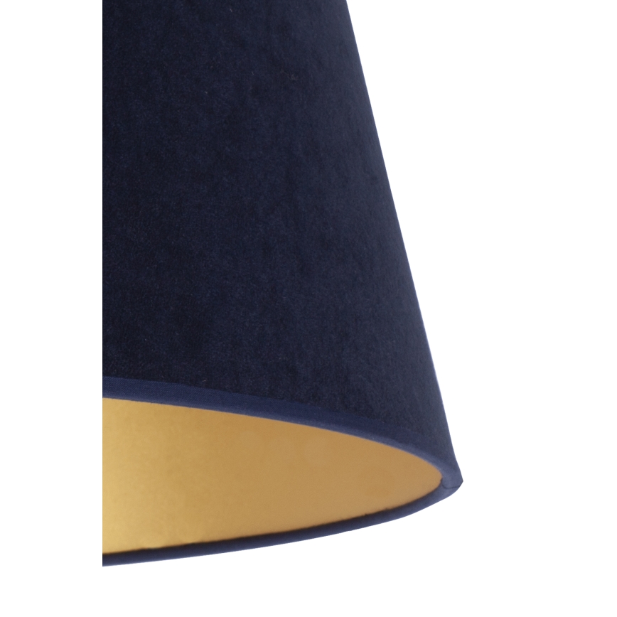 Duolla - Paralume per lampada da tavolo CONE M E27 diametro 28 cm blu