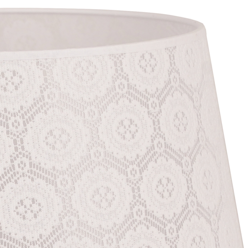 Duolla - Paralume per lampada da terra CLASSIC L E27 diametro 38 cm bianco