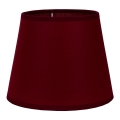 Duolla - Paralume per lampada da terra CLASSIC L E27 diametro 38 cm bordeaux