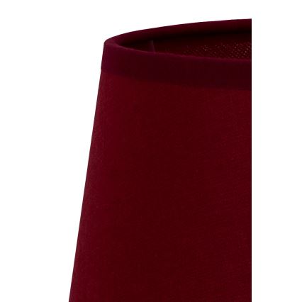 Duolla - Paralume per lampada da terra CLASSIC L E27 diametro 38 cm bordeaux