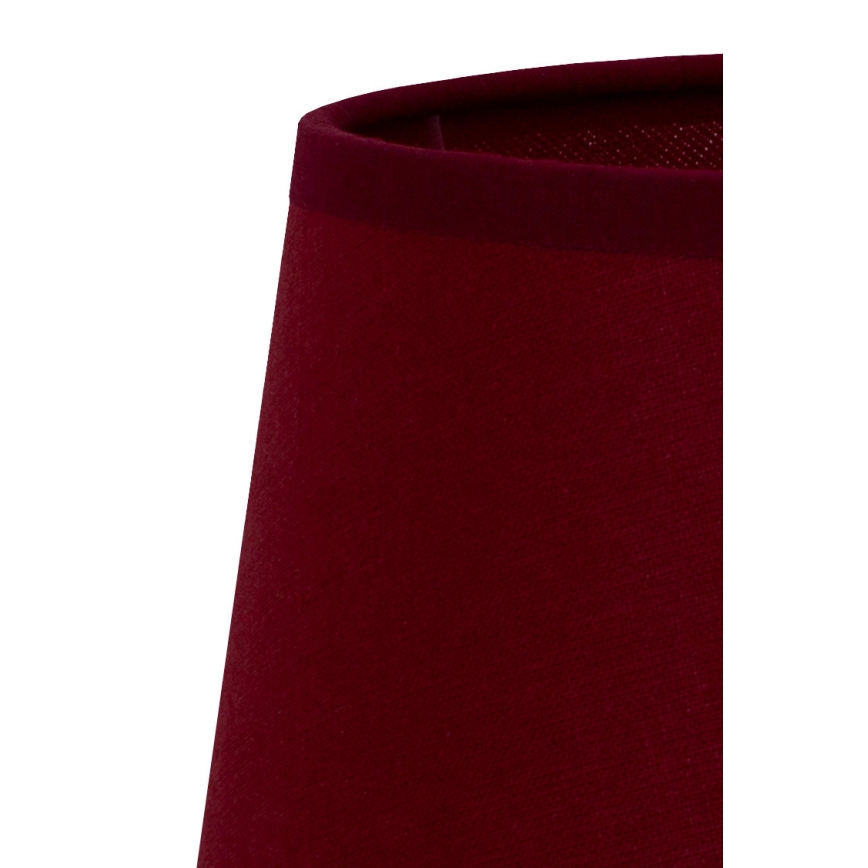 Duolla - Paralume per lampada da terra CLASSIC L E27 diametro 38 cm bordeaux