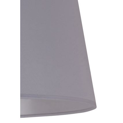 Duolla - Paralume per lampada da terra CLASSIC L E27 diametro 38 cm grigio
