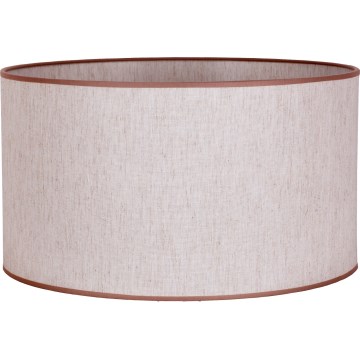 Duolla - Paralume per lampada da terra E27 diametro 35 cm beige