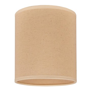Duolla - Paralume per lampadari, lampade da terra e plafoniere ROLLER E27 diametro 13 cm beige