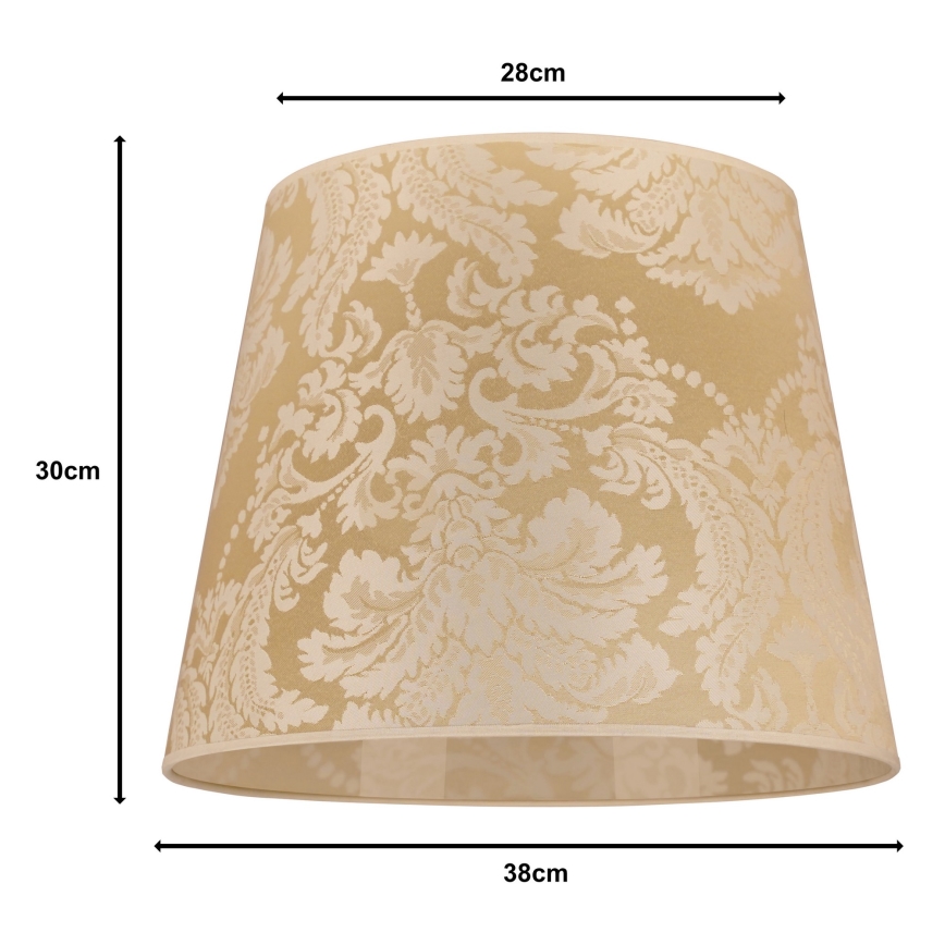 Duolla - Paralume per lampadario CLASSIC L E27 diametro 38 cm oro