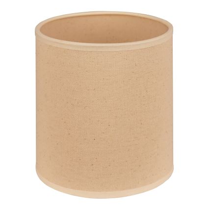 Duolla - Paralume per lampadari, lampade da terra e plafoniere ROLLER E27 diametro 13 cm beige