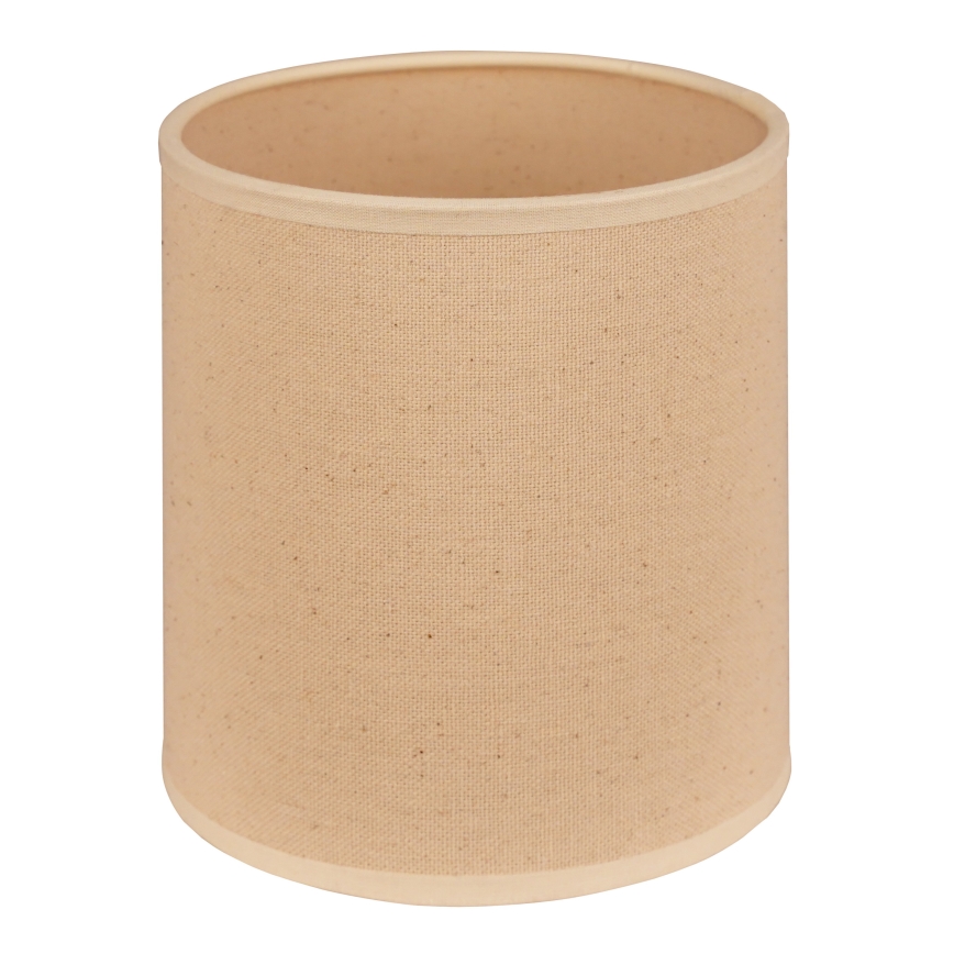 Duolla - Paralume per lampadari, lampade da terra e plafoniere ROLLER E27 diametro 13 cm beige