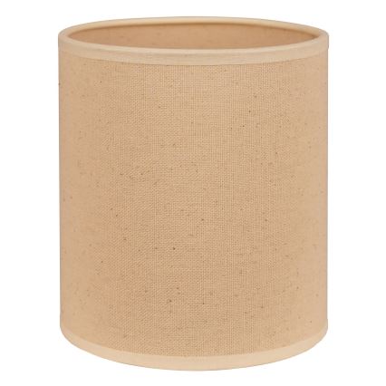 Duolla - Paralume per lampadari, lampade da terra e plafoniere ROLLER E27 diametro 13 cm beige