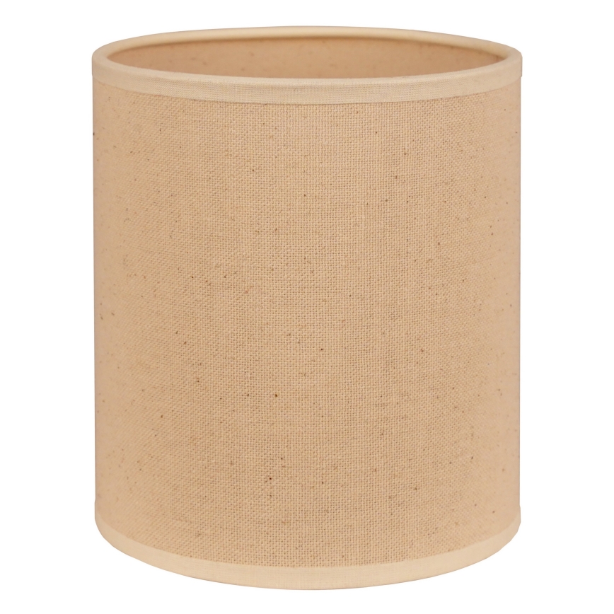 Duolla - Paralume per lampadari, lampade da terra e plafoniere ROLLER E27 diametro 13 cm beige