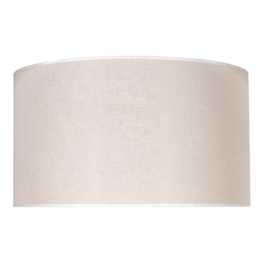Duolla - Paralume per lampadari, lampade da terra e plafoniere ROLLER E27 diametro 40 cm beige