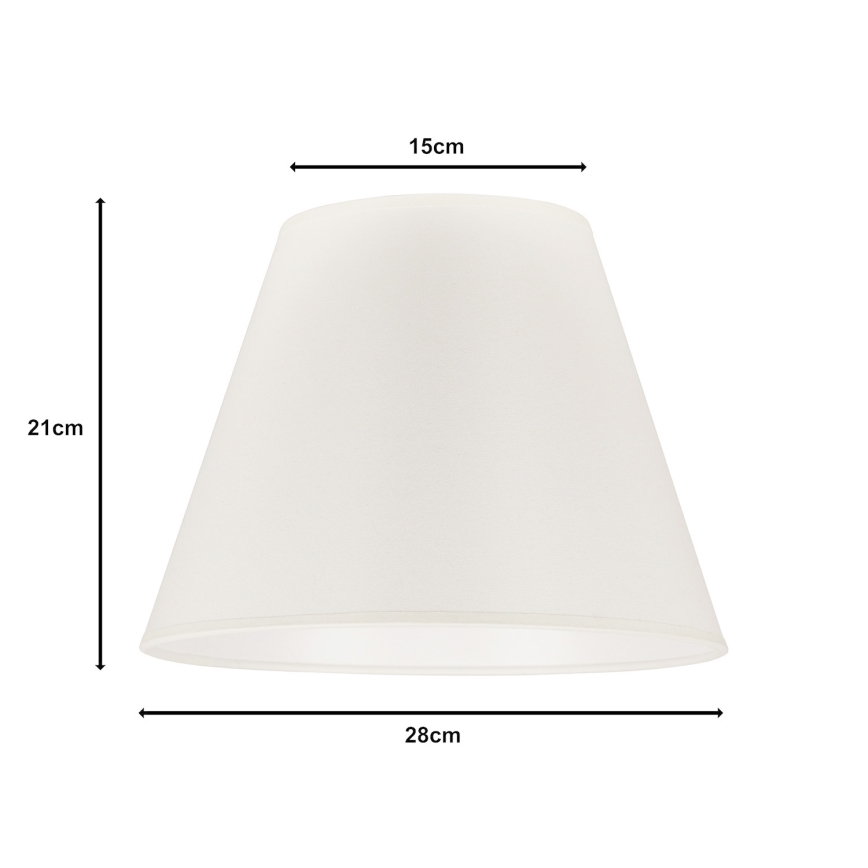 Duolla - Paralume SOFIA S E27 diametro 28 cm beige