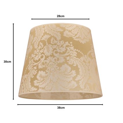 Duolla - Paralume universale CLASSIC L E27 diametro 38 cm oro