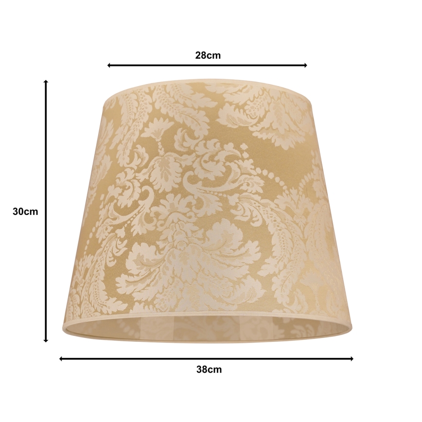 Duolla - Paralume universale CLASSIC L E27 diametro 38 cm oro
