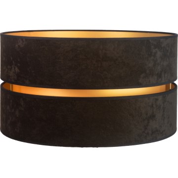 Duolla - Paralume universale DUO E27 diam. 40 cm nero/oro