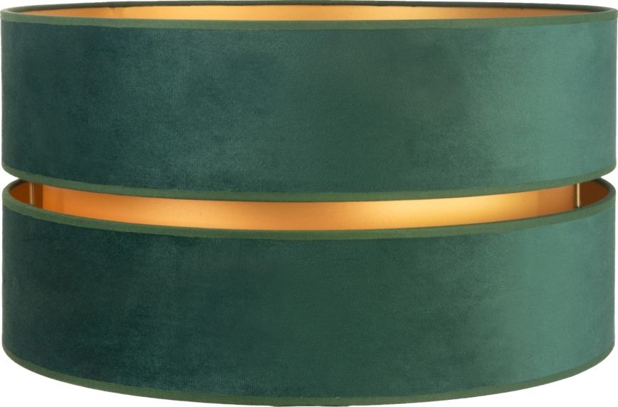 Duolla - Paralume universale DUO E27 diam. 40 cm verde/oro