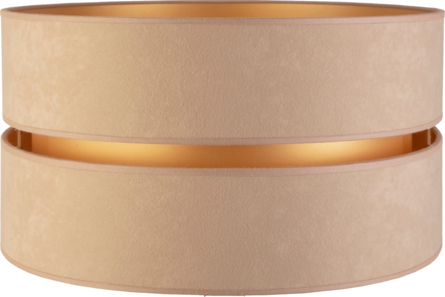 Duolla - Paralume universale DUO E27 diametro 40 cm beige/oro