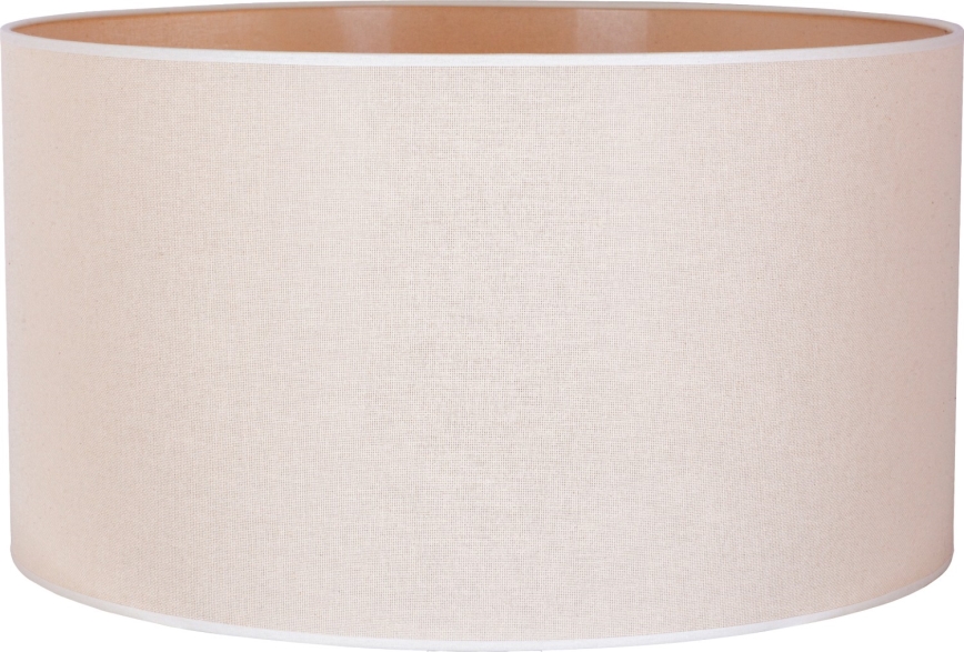 Duolla - Paralume universale E27 diametro 35 cm color crema