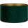 Duolla - Paralume universale VELVET E27 diametro 35 cm verde/oro