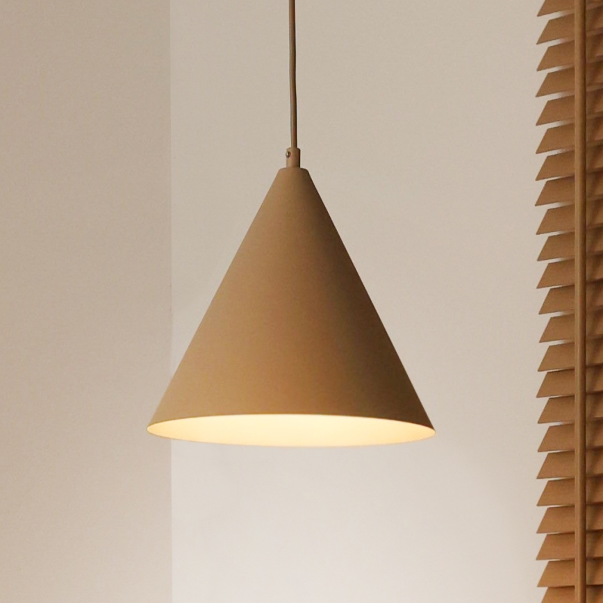 Duolla - Pendelleuchte mit Kabelaufhängung IRONLINE 1xG9/3W/230V Ø 25 cm beige