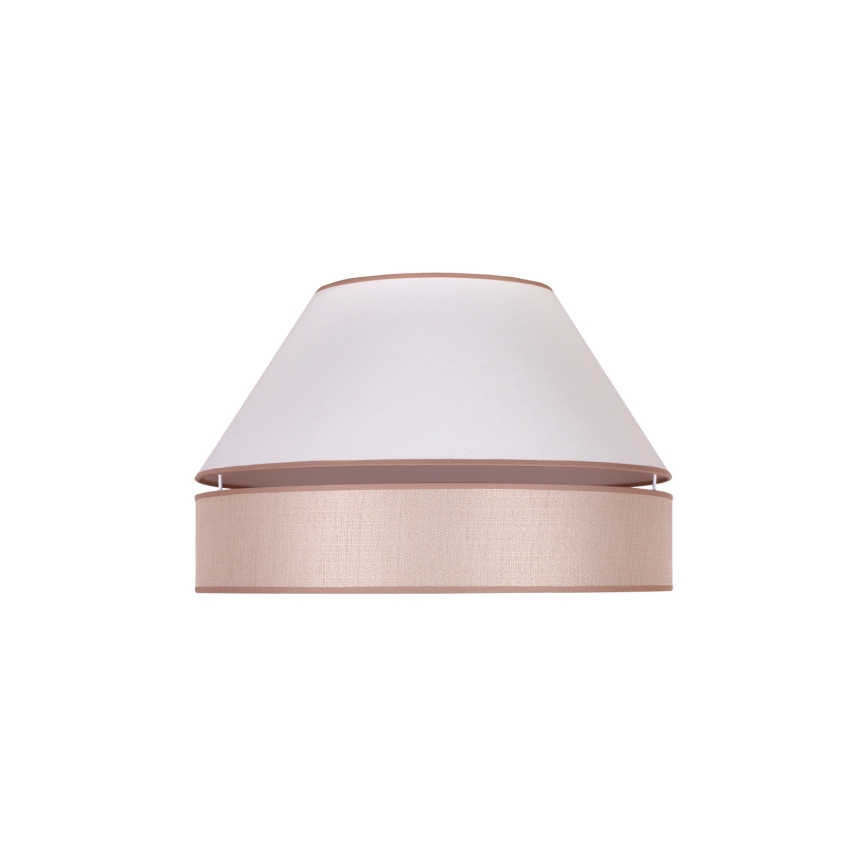 Duolla - Plafoniera AVIGNON 1xE27/15W/230V diametro 50 cm bianco/beige