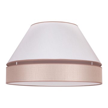 Duolla - Plafoniera AVIGNON 3xE27/15W/230V diametro 60 cm bianco/beige