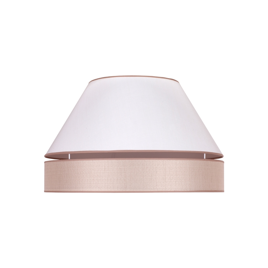 Duolla - Plafoniera AVIGNON 3xE27/15W/230V diametro 60 cm bianco/beige