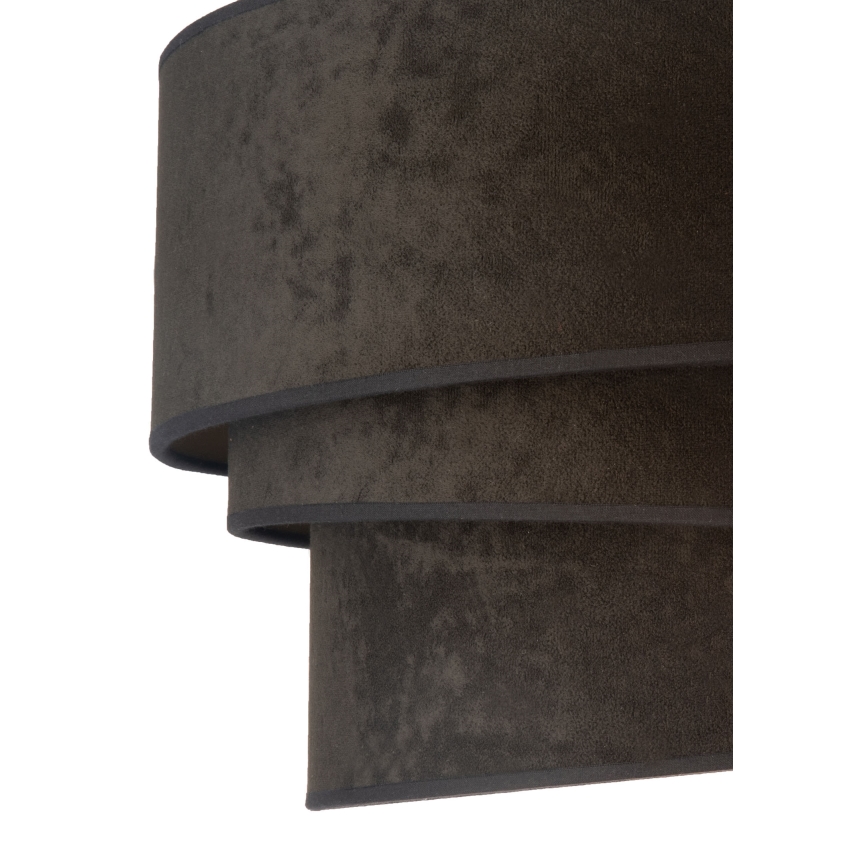 Duolla - Plafoniera DEVON 1xE27/40W/230V diametro 45 cm nero/oro