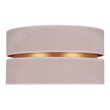 Duolla - Plafoniera DUO 1xE27/15W/230V diametro 40 cm beige/oro