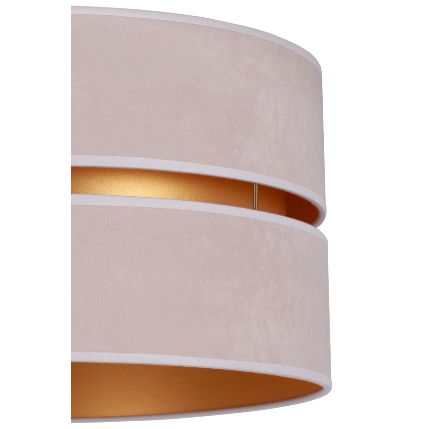 Duolla - Plafoniera DUO 1xE27/15W/230V diametro 40 cm beige/oro