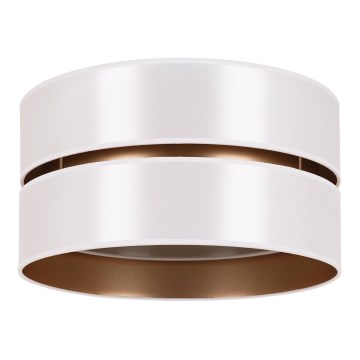 Duolla - Plafoniera DUO 1xE27/15W/230V diametro 40 cm bianco/oro