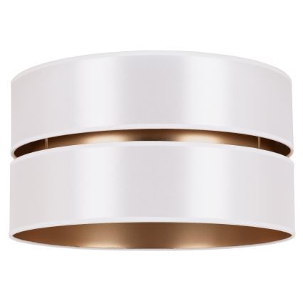 Duolla - Plafoniera DUO 1xE27/15W/230V diametro 40 cm bianco/oro