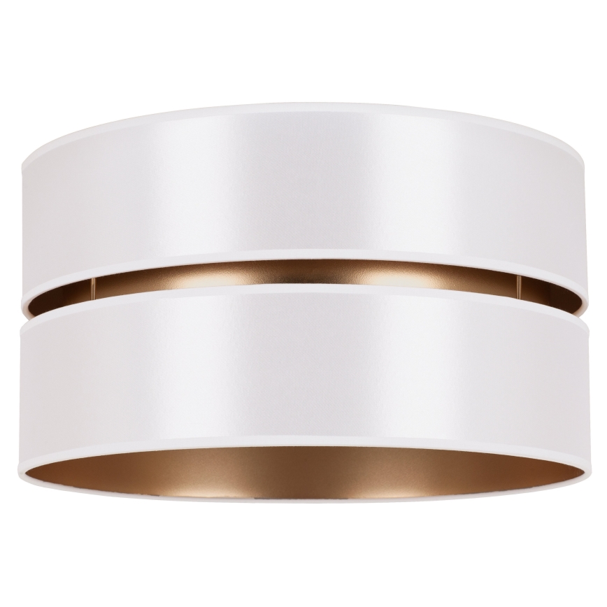 Duolla - Plafoniera DUO 1xE27/15W/230V diametro 40 cm bianco/oro