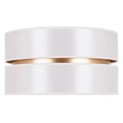 Duolla - Plafoniera DUO 1xE27/15W/230V diametro 40 cm bianco/oro