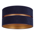 Duolla - Plafoniera DUO 1xE27/15W/230V diametro 40 cm blu/oro