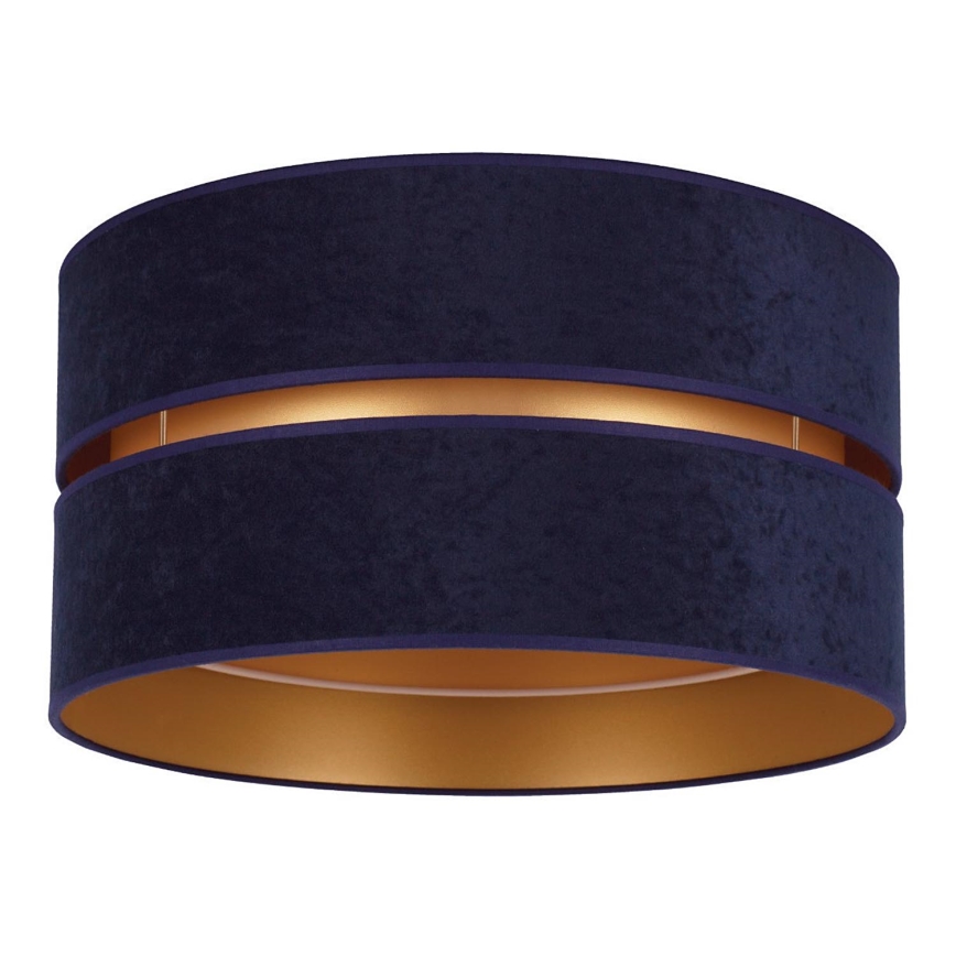 Duolla - Plafoniera DUO 1xE27/15W/230V diametro 40 cm blu/oro
