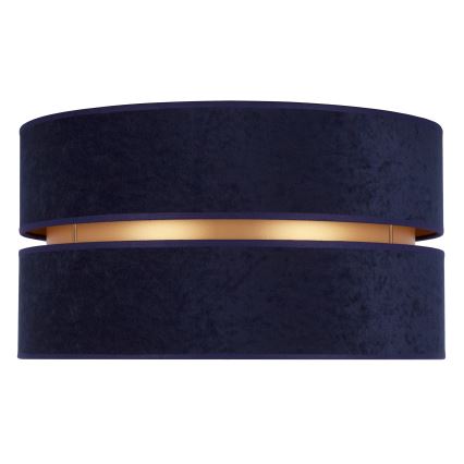 Duolla - Plafoniera DUO 1xE27/15W/230V diametro 40 cm blu/oro