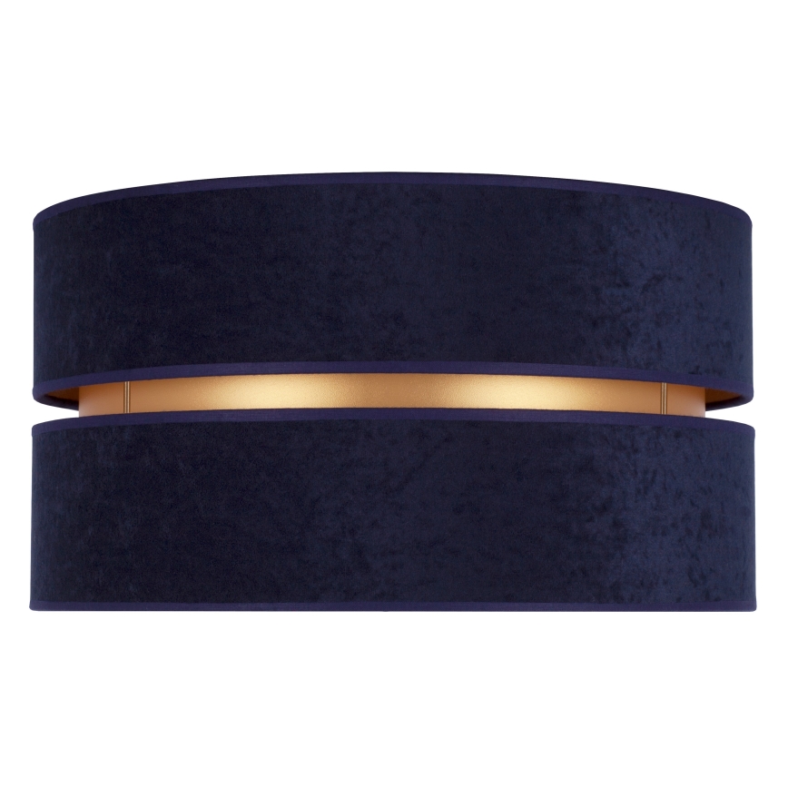 Duolla - Plafoniera DUO 1xE27/15W/230V diametro 40 cm blu/oro